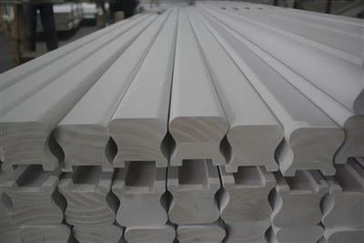 Bahagian Tangga Kayu Balusters Handrails Riser Papan Skirt Tali Dalam Dan Luar