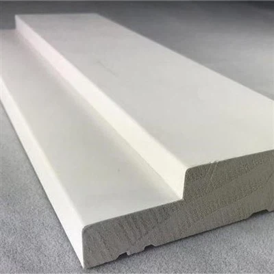 Bingkai Pintu Kayu Bersalut Gesso Putih Berkualiti Tinggi Untuk Pintu