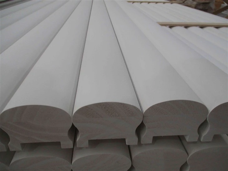 White Primed FJ Pine Stair Handrail