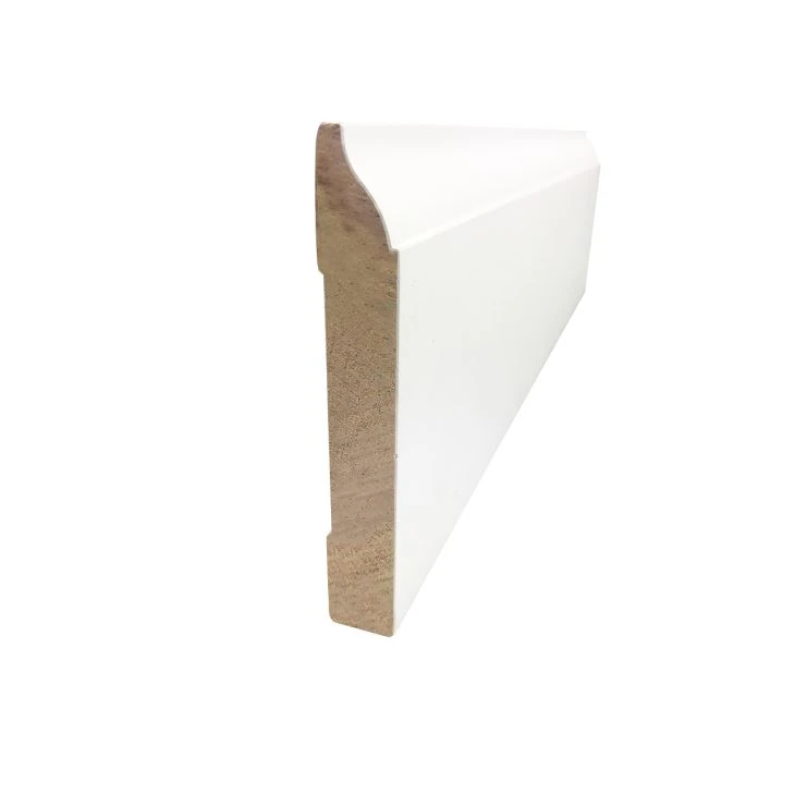 Putih bersedia acuan kayu Baseboard