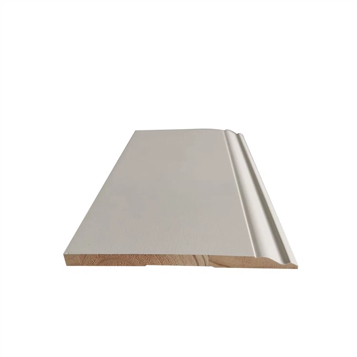Finger Joint Wood Window Frame Baseboard Mouldings