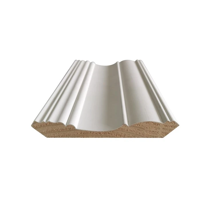 Primed Decorative Mdf Moulding Wooden Corner Mdf Crown Moulding