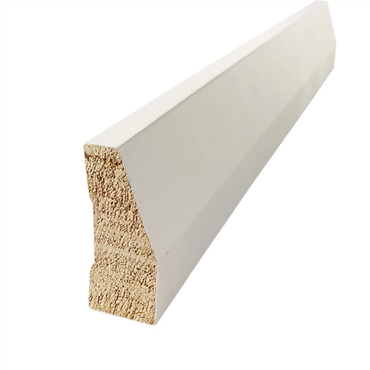 Pengacuan Sendi Jari Primed Putih Untuk Papan Skirting Kayu