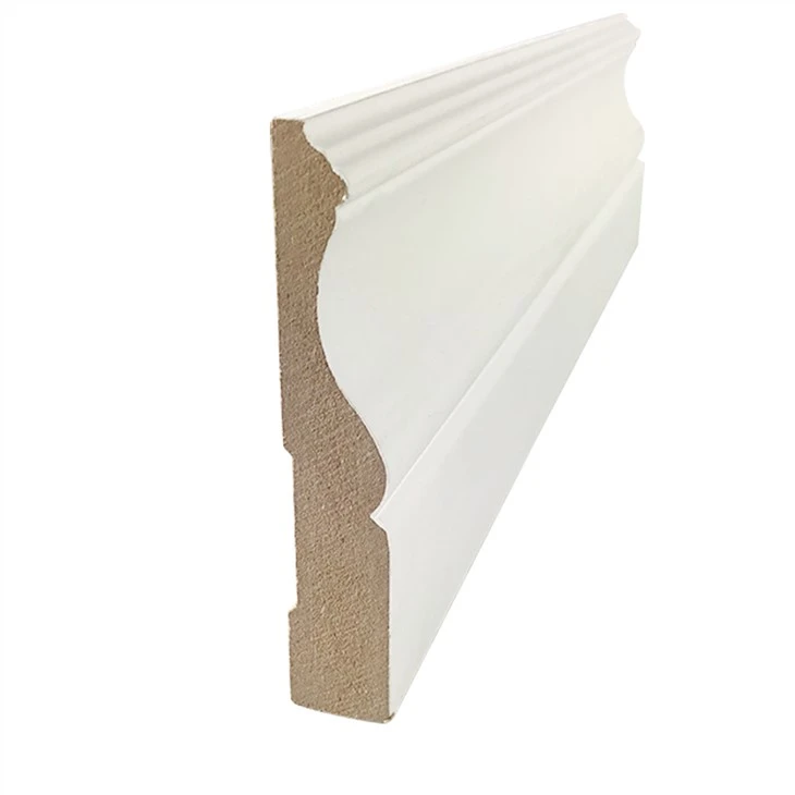 Pengacuan Selongsong Pintu MDF Primed Putih