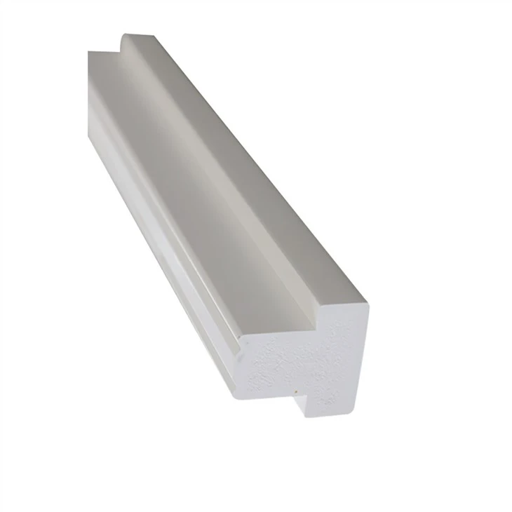 White Primed Pvc Plantation Shutter Components Wood
