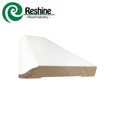 Papan Skirting Cetakan MDF Primed Putih